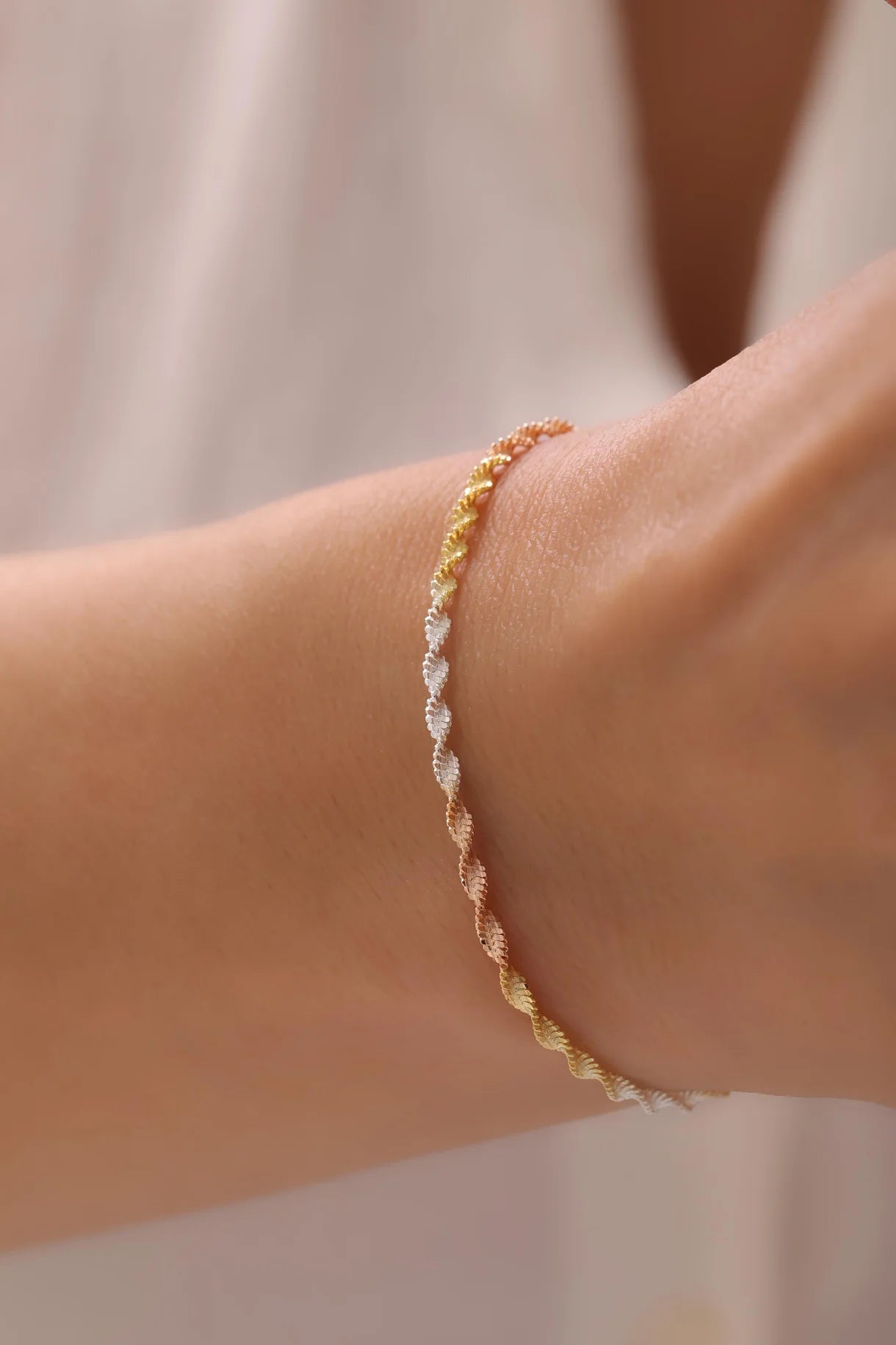 Vintage Trio Colour Bracelet