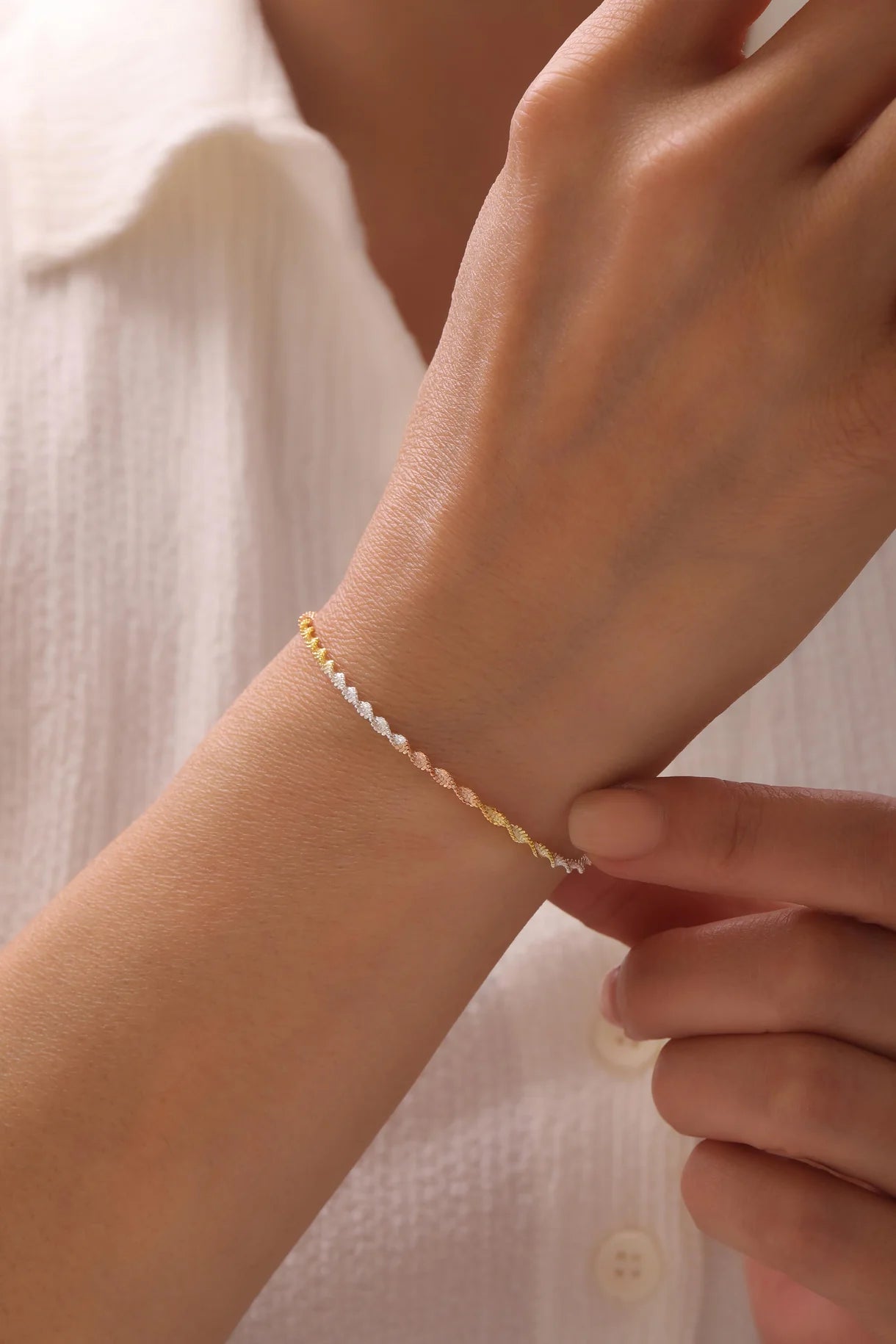 Vintage Trio Colour Bracelet