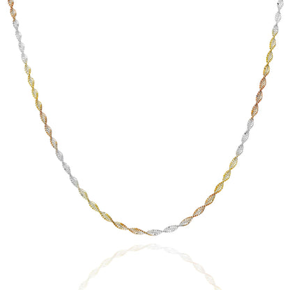 Vintage Trio Colour Necklace