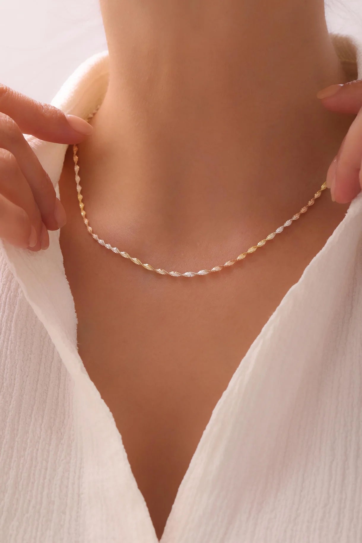 Vintage Trio Colour Necklace