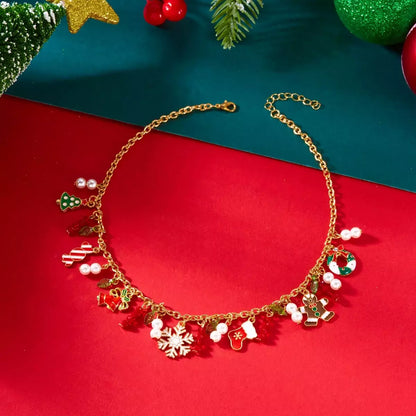 Christmas Icons Charm Necklace