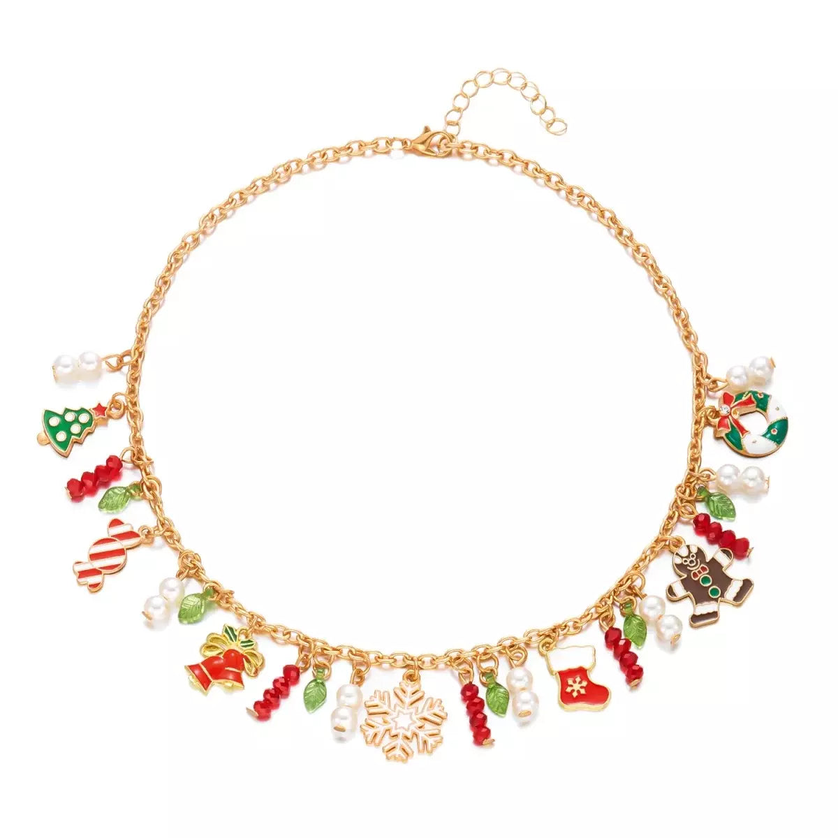 Christmas Icons Charm Necklace