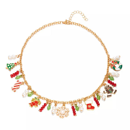 Christmas Icons Charm Necklace