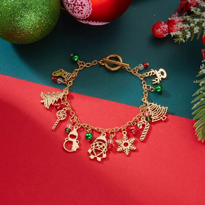 Christmas Toggle Charm Bracelet