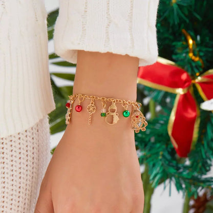 Christmas Toggle Charm Bracelet