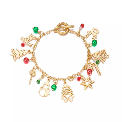 Christmas Toggle Charm Bracelet
