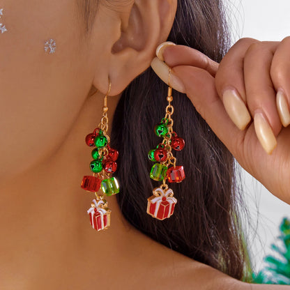 Jingle Box Drop Earrings