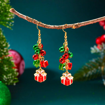 Jingle Box Drop Earrings