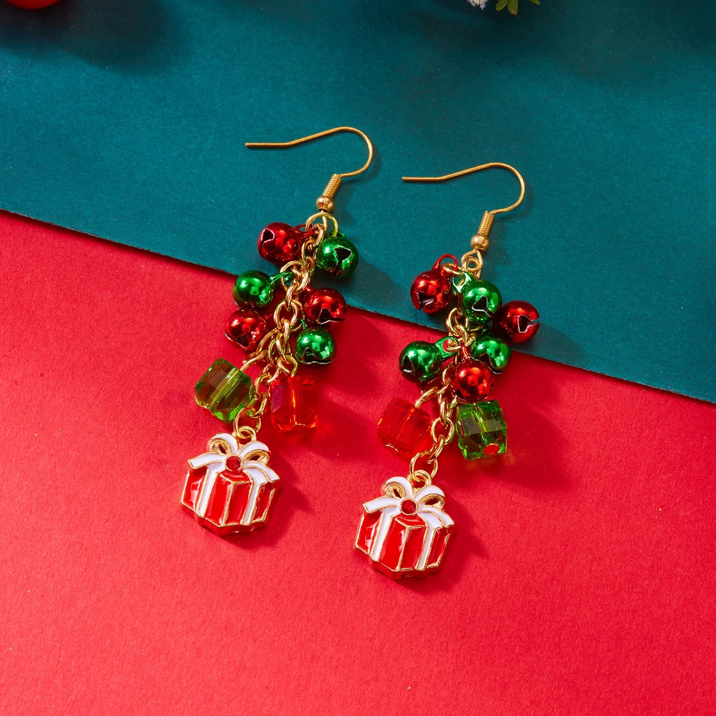 Jingle Box Drop Earrings