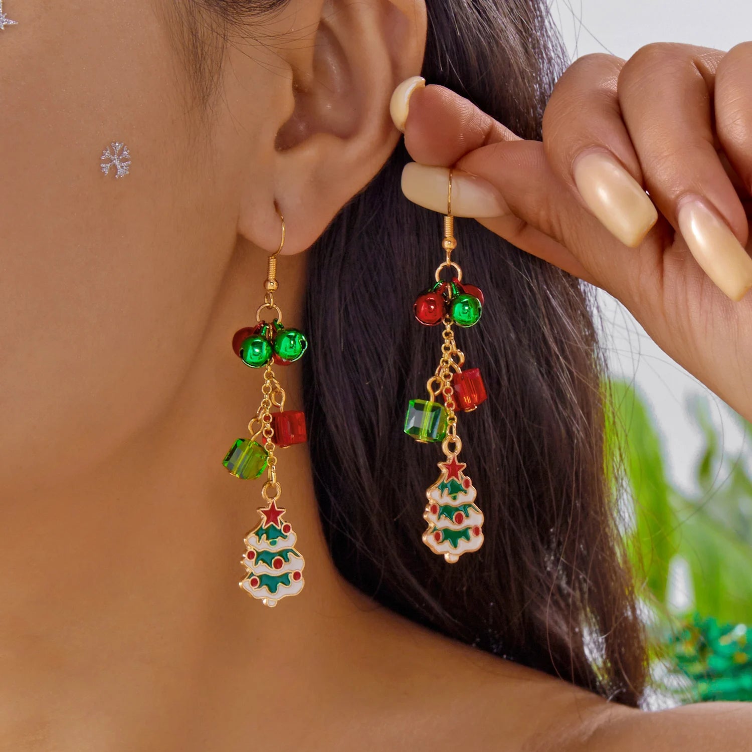 Jingle Tree Drop Earrings