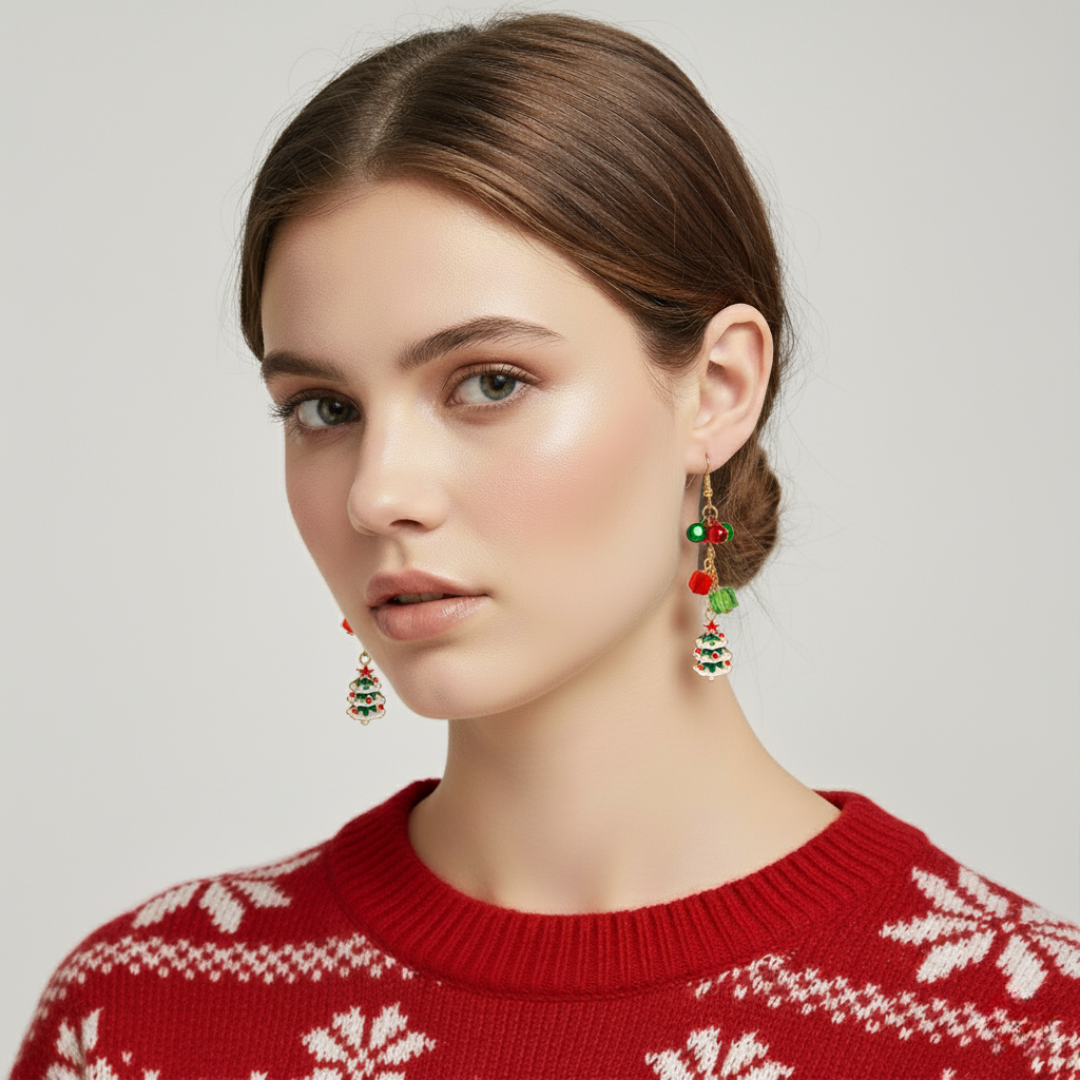 Jingle Tree Drop Earrings